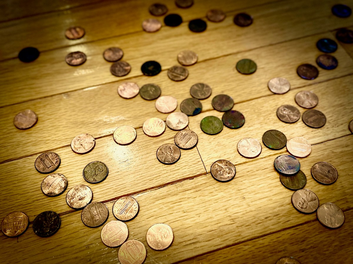 Pennies Scattered…for Jesus